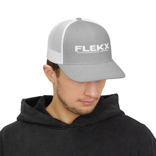 FLEKX Performance Fishing Snapback Trucker Cap